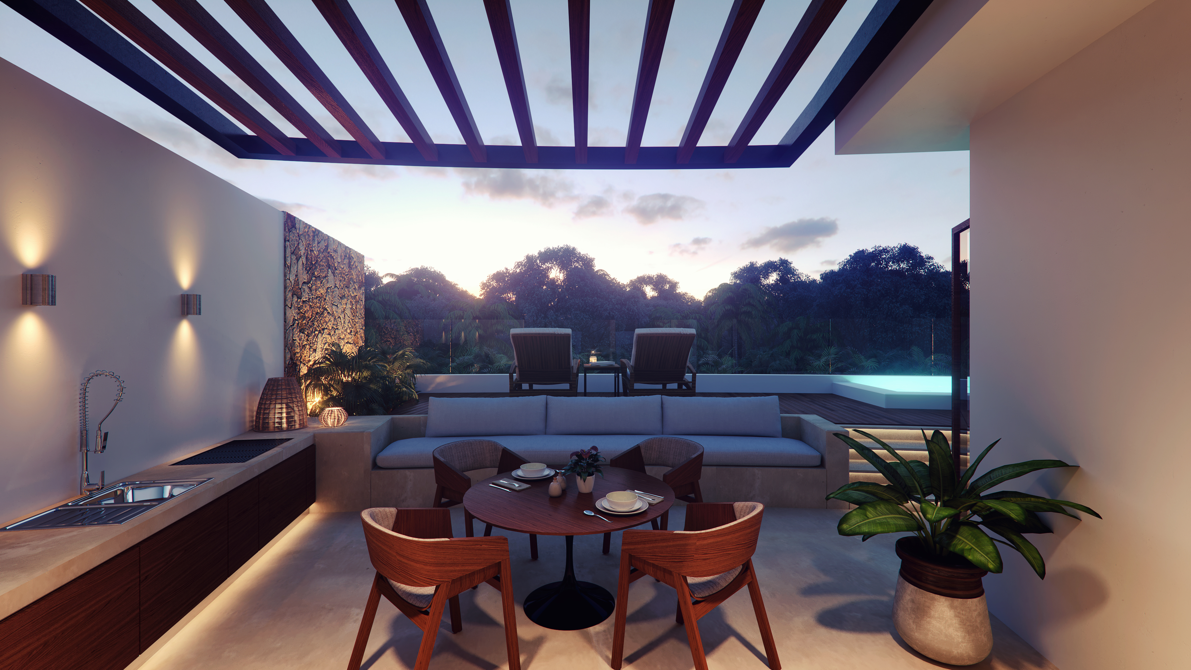 CondoHotel for Sale in Tulum. DE1035 Real Estate Company Playa Del