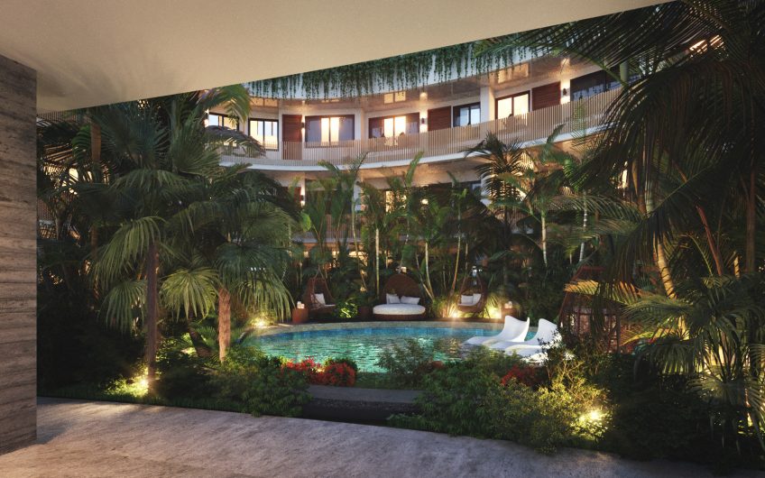 CondoHotel for Sale in Tulum. DE1035 Real Estate Company Playa Del