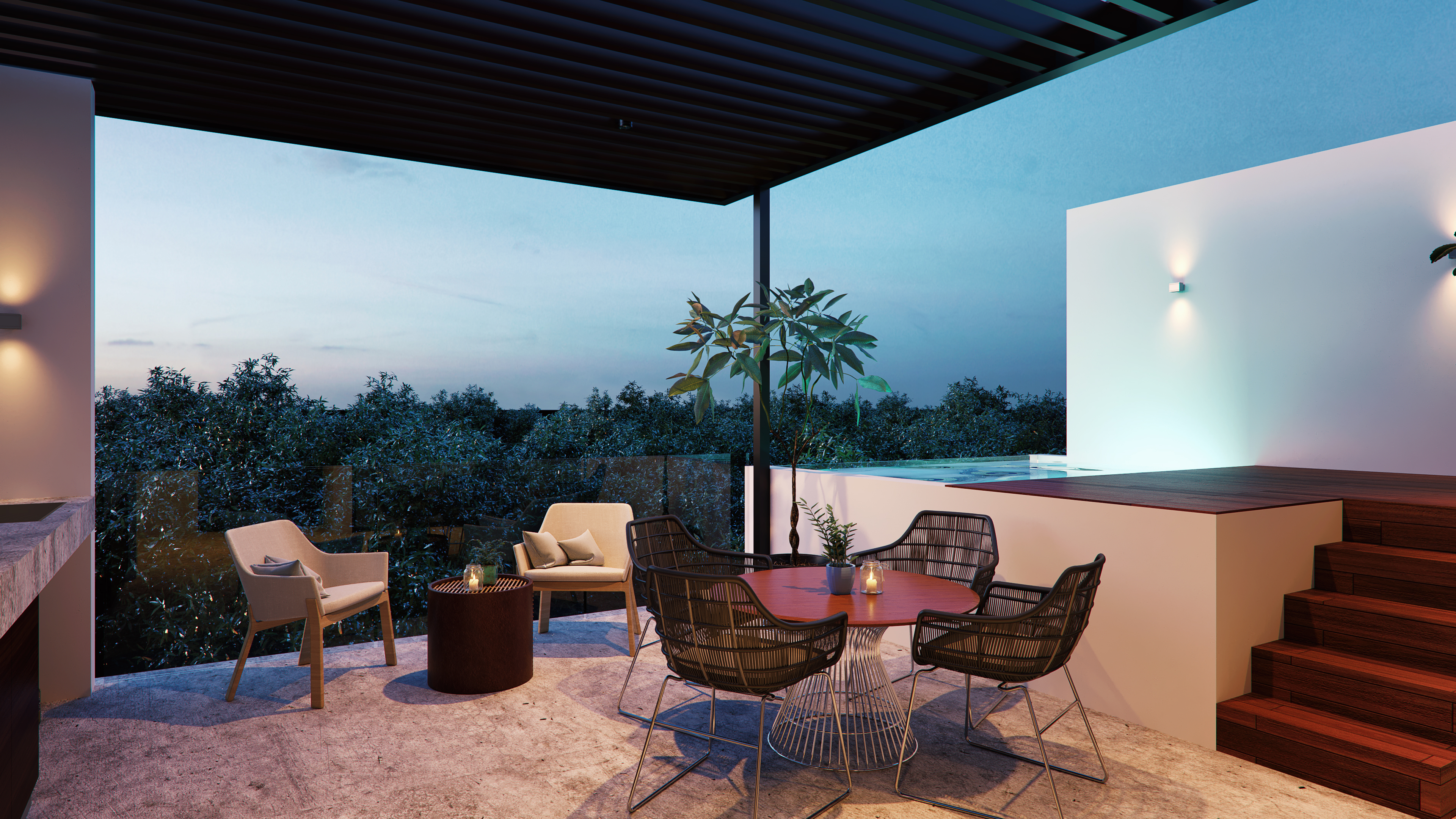 CondoHotel for Sale in Tulum. DE1030 Real Estate Company Playa Del