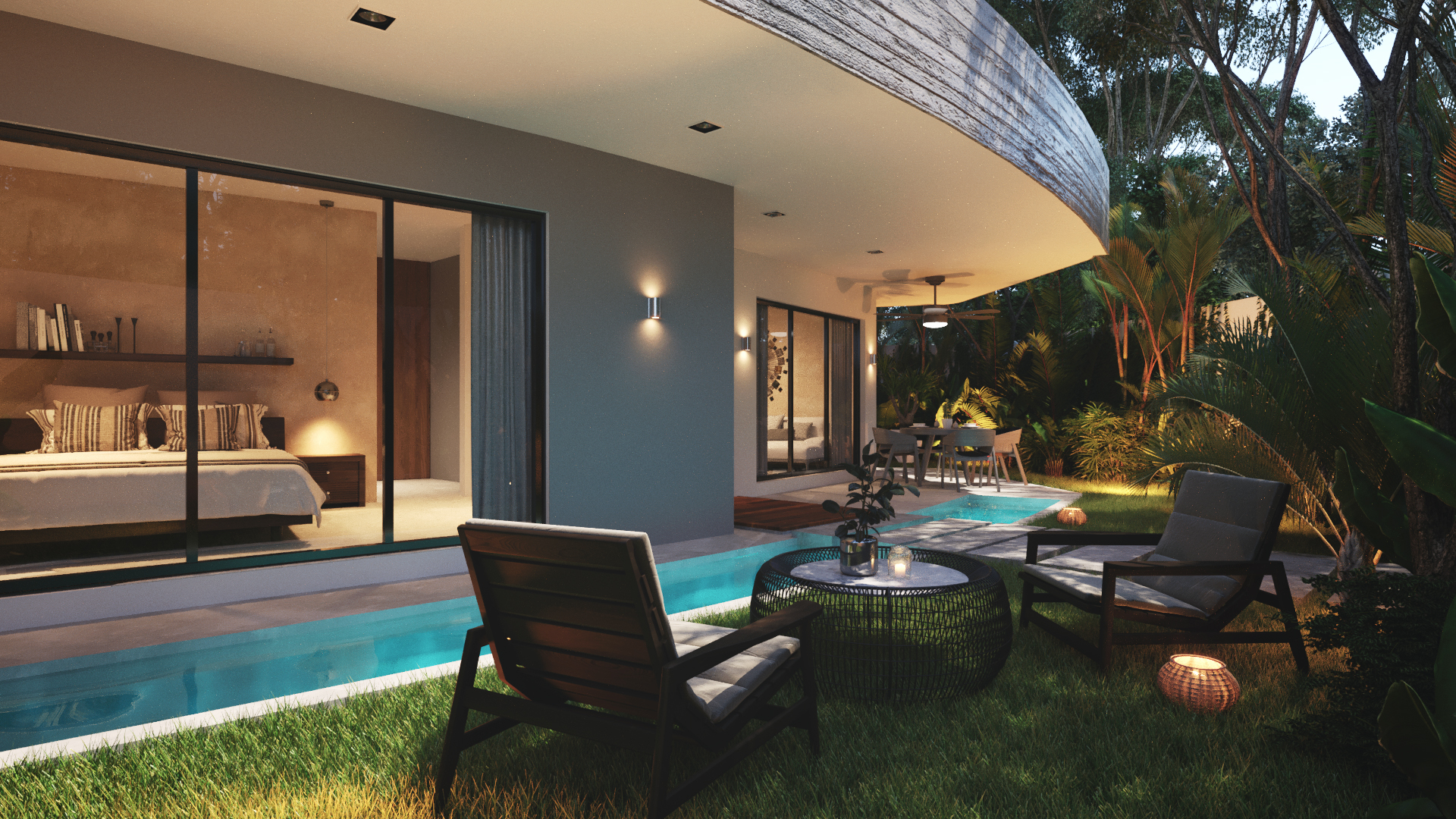 CondoHotel for Sale in Tulum. DE1035 Real Estate Company Playa Del