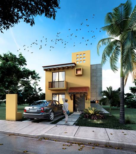 House For Sale In Playa Del Carmen. DE525 - Real Estate Company Playa ...